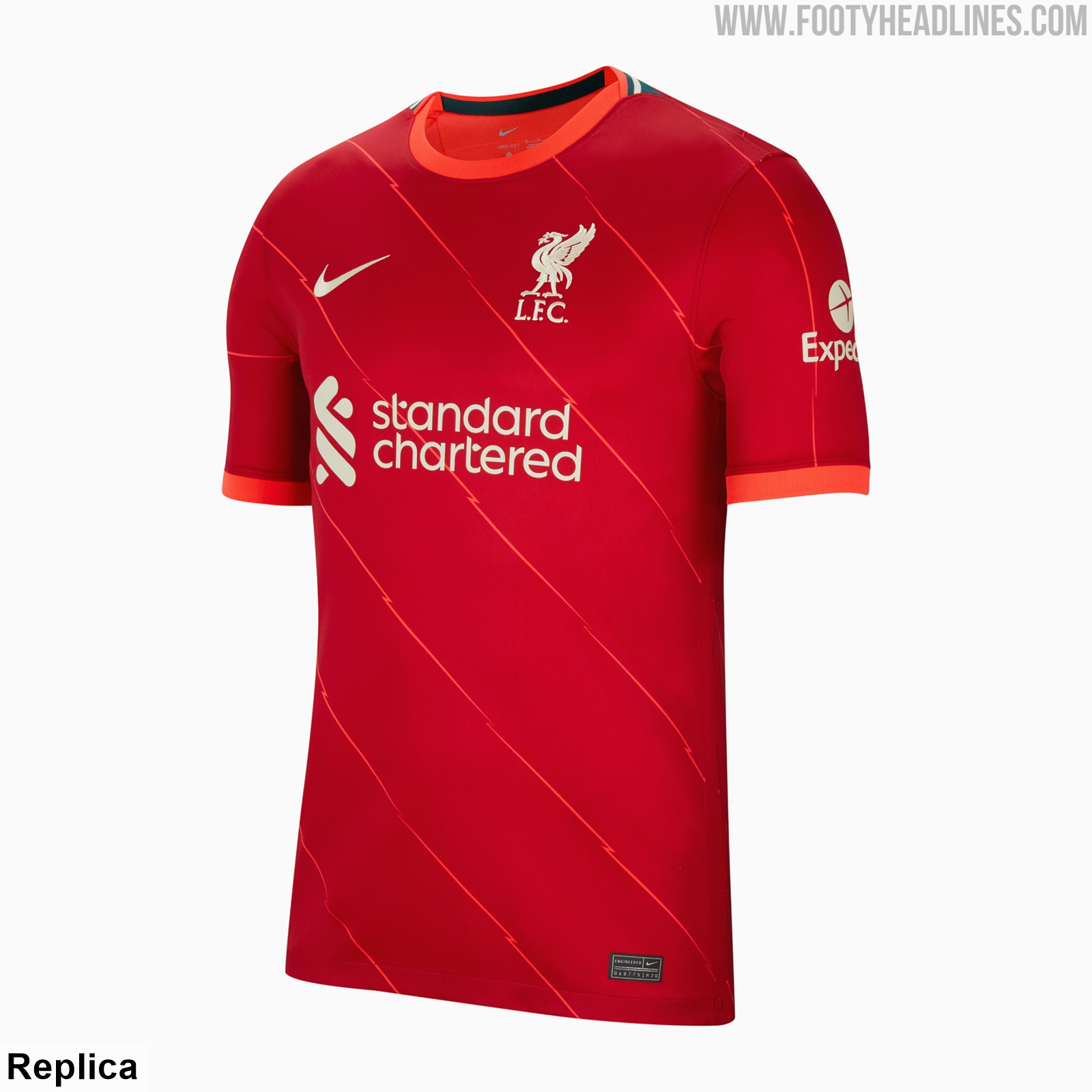 Nike Liverpool 2021 22 105 GBP Authentic vs 70 GBP Replica Kit